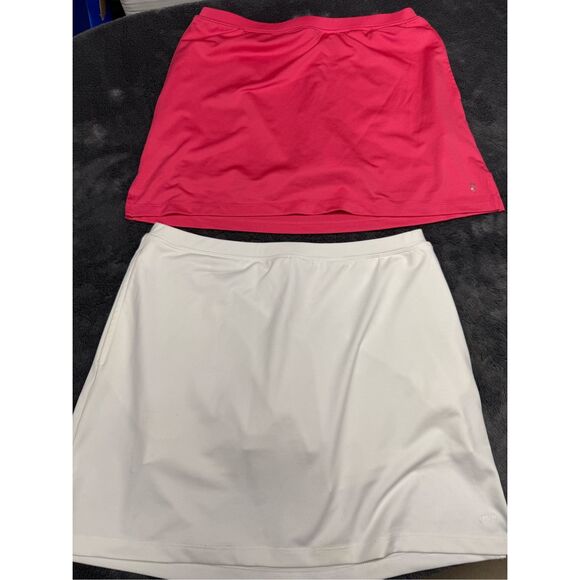 Bundle of Two IZOD pink and white tennis or pickleball skorts!  Size Small #tenn - Picture 6 of 10